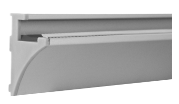 Aluminium Glashalteprofil E6/EV 1 eloxiert